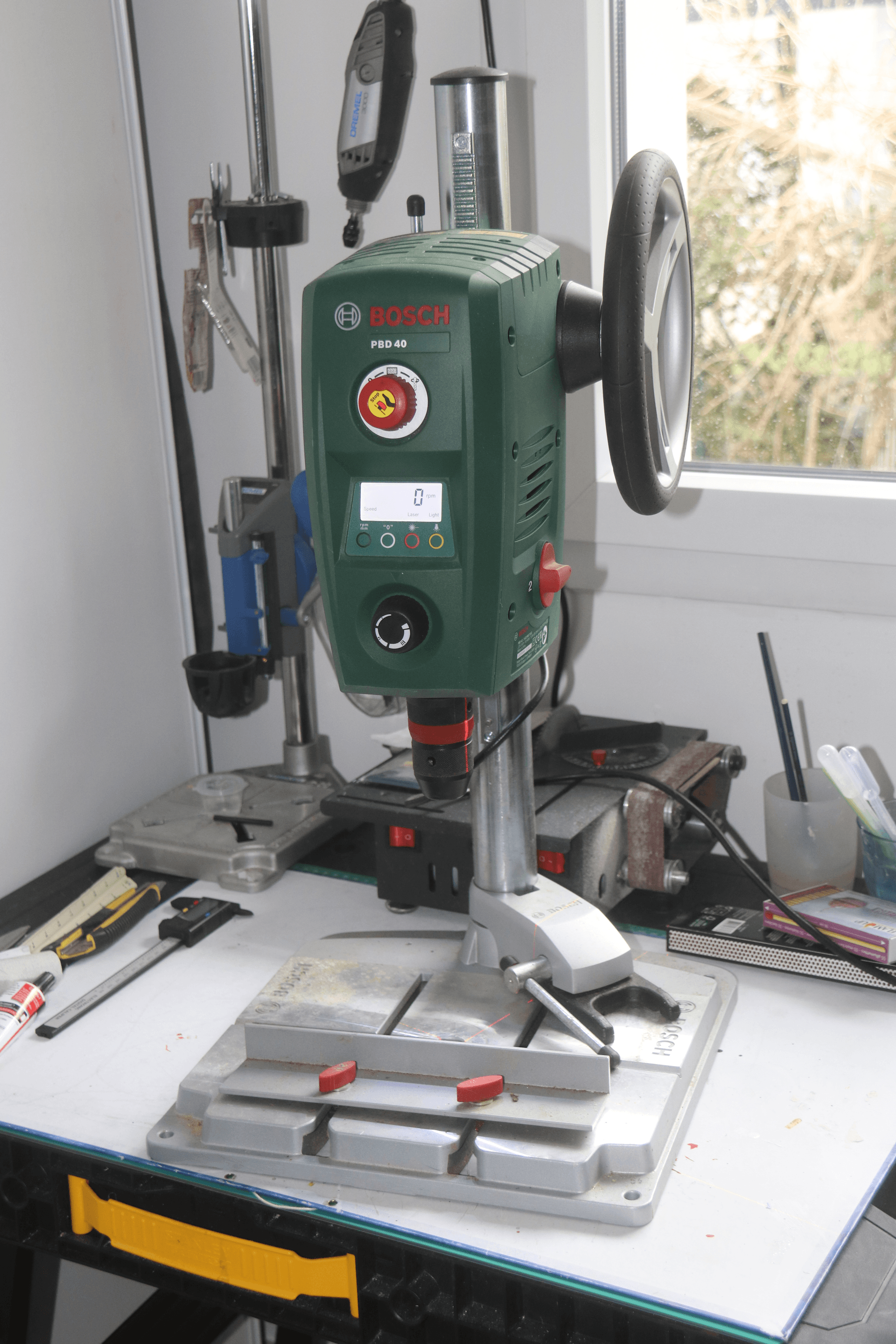 Perceuse sur colonne