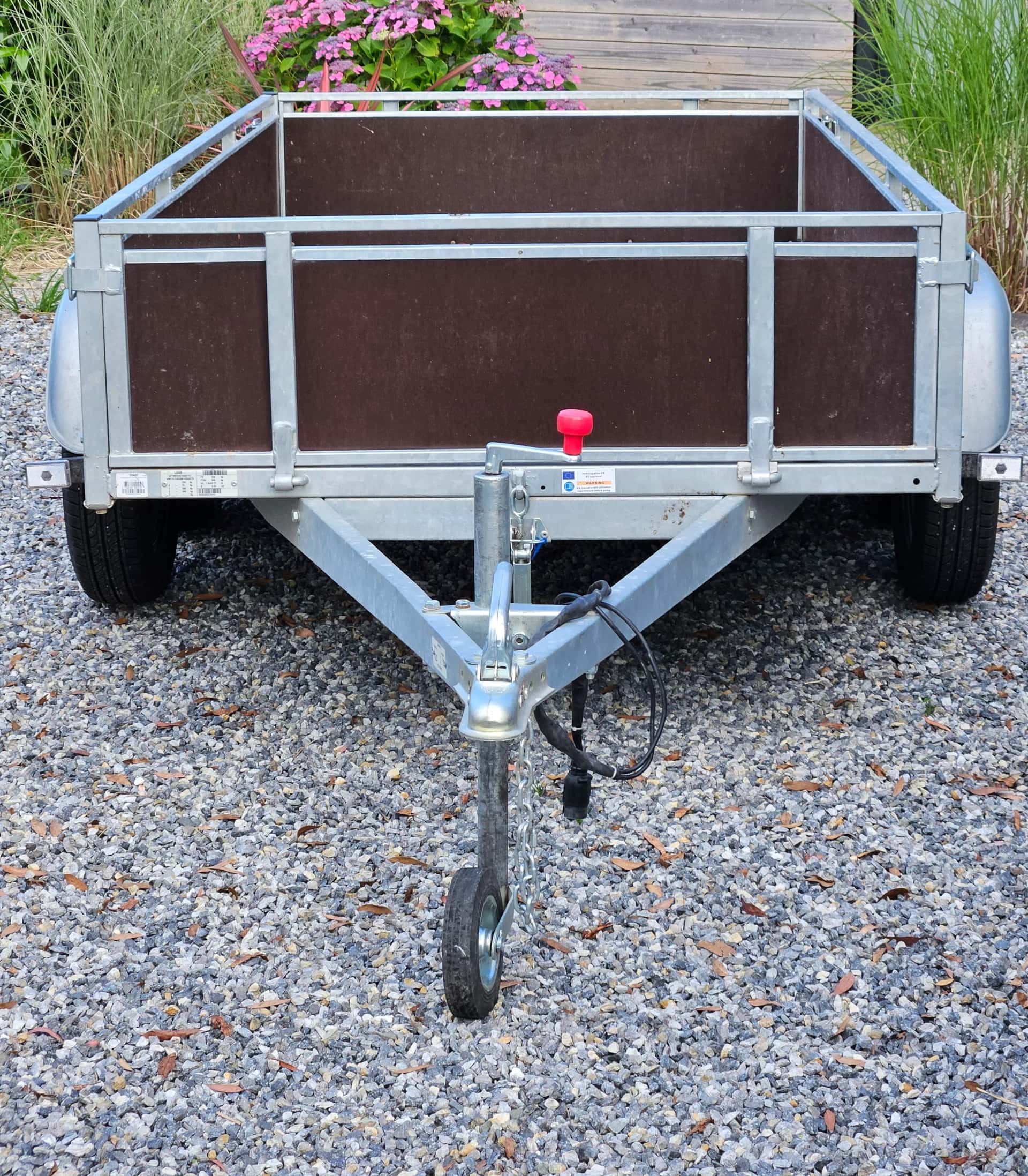 Remorque Double essieu 750Kg