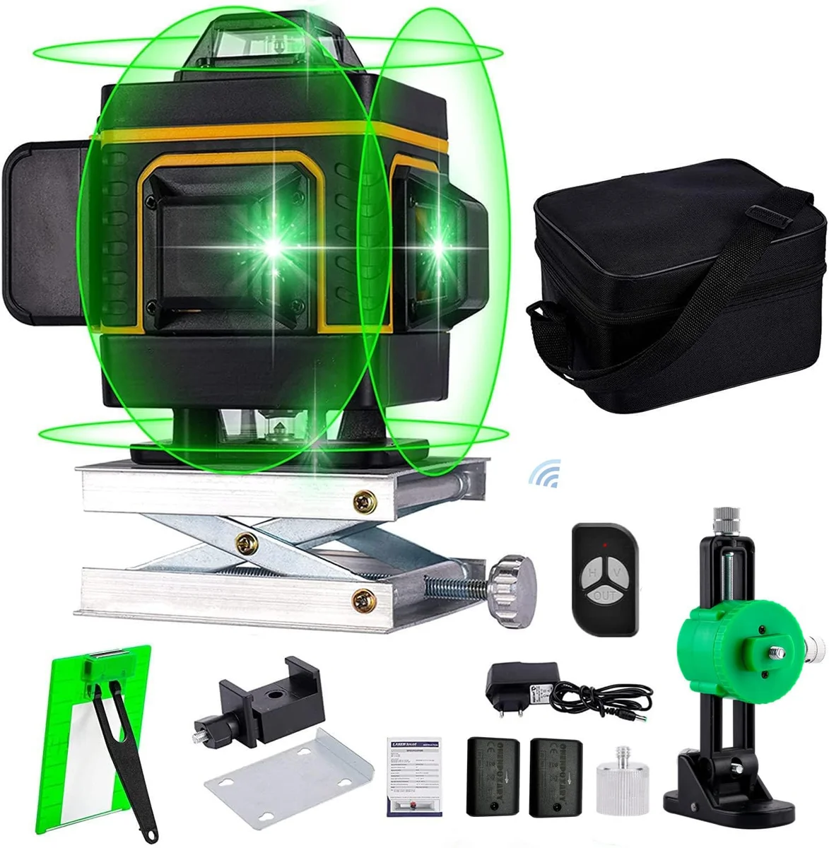 Niveau Laser 4 x 360 degrés 4D 16 Lignes