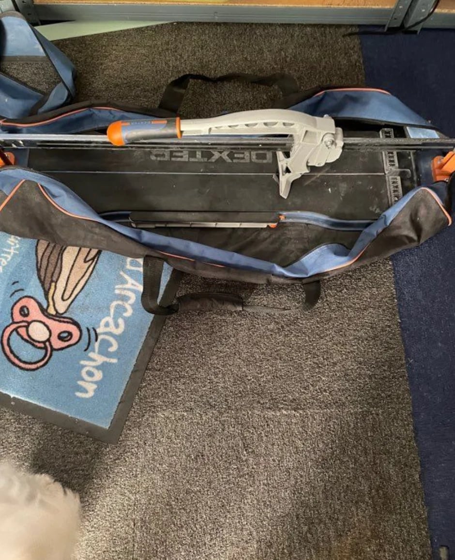 Location carrelette manuelle grands carreaux