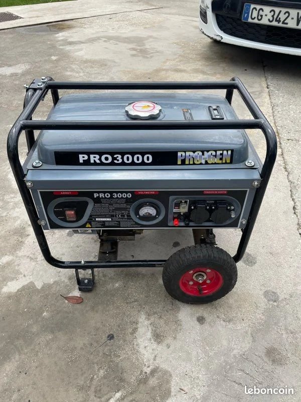 Groupe électrogène Progen 3000 à louer entre particuliers
