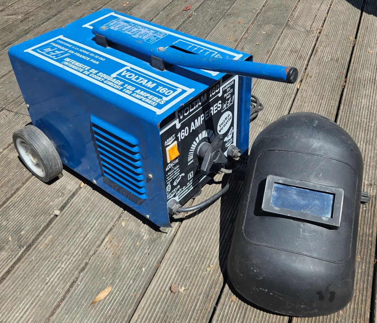 Poste a souder à larc160 ampères