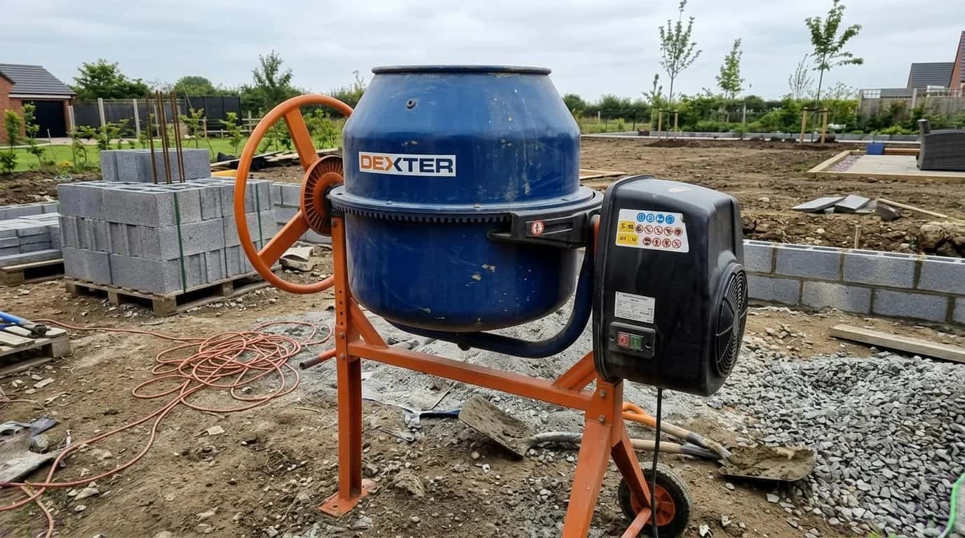 Bétonnière électrique Dexter - 65L