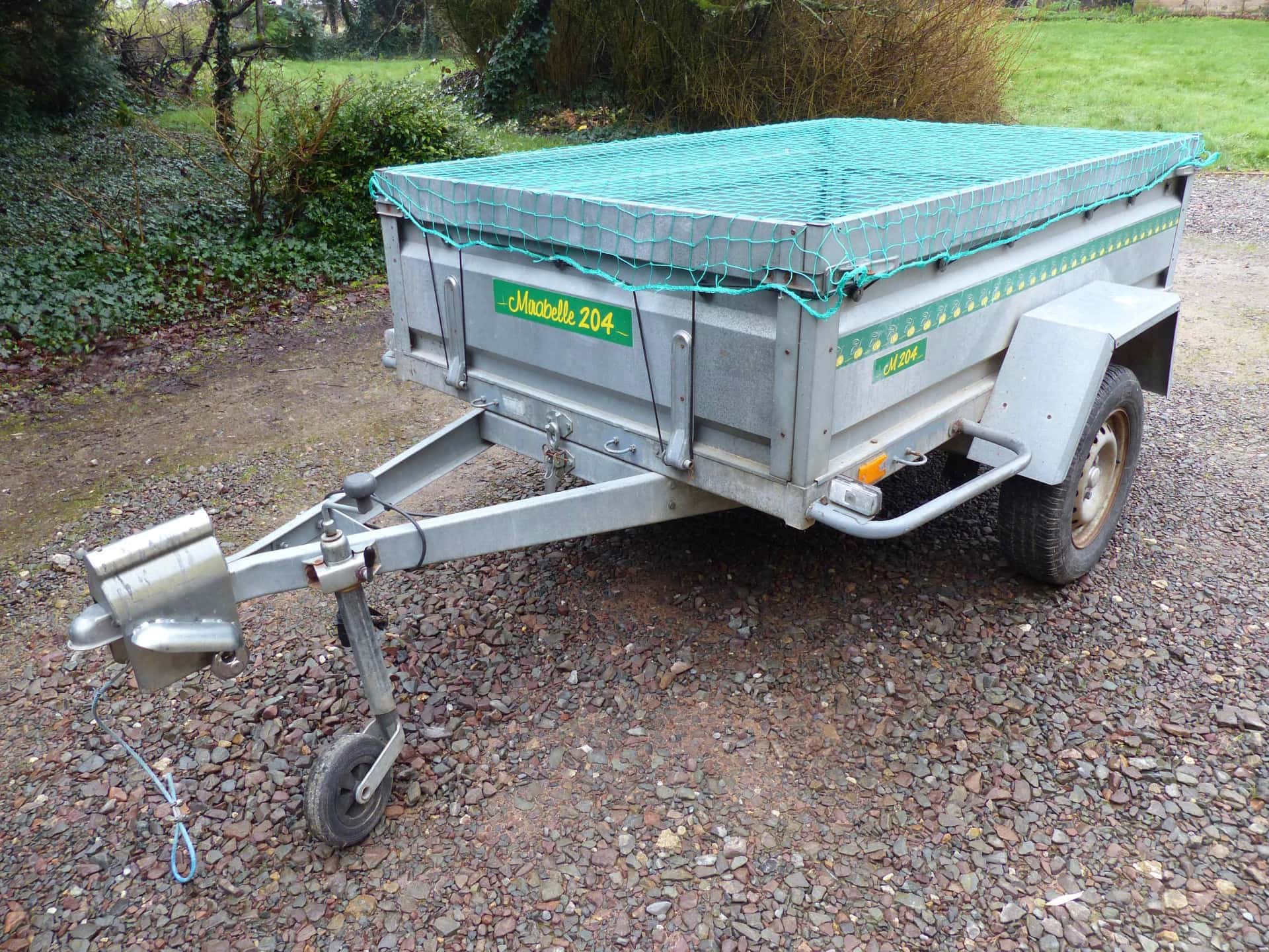 Remorque bagagière, 300kg de charge utile