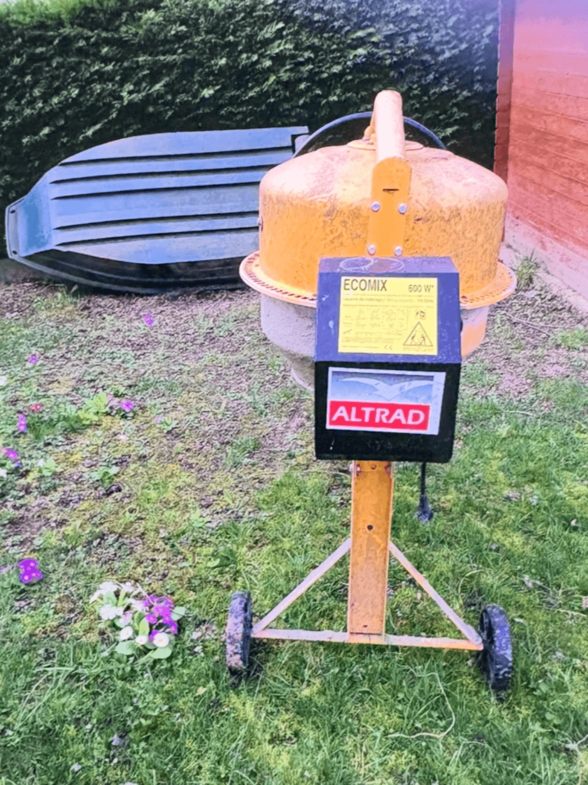 Location bétonnière