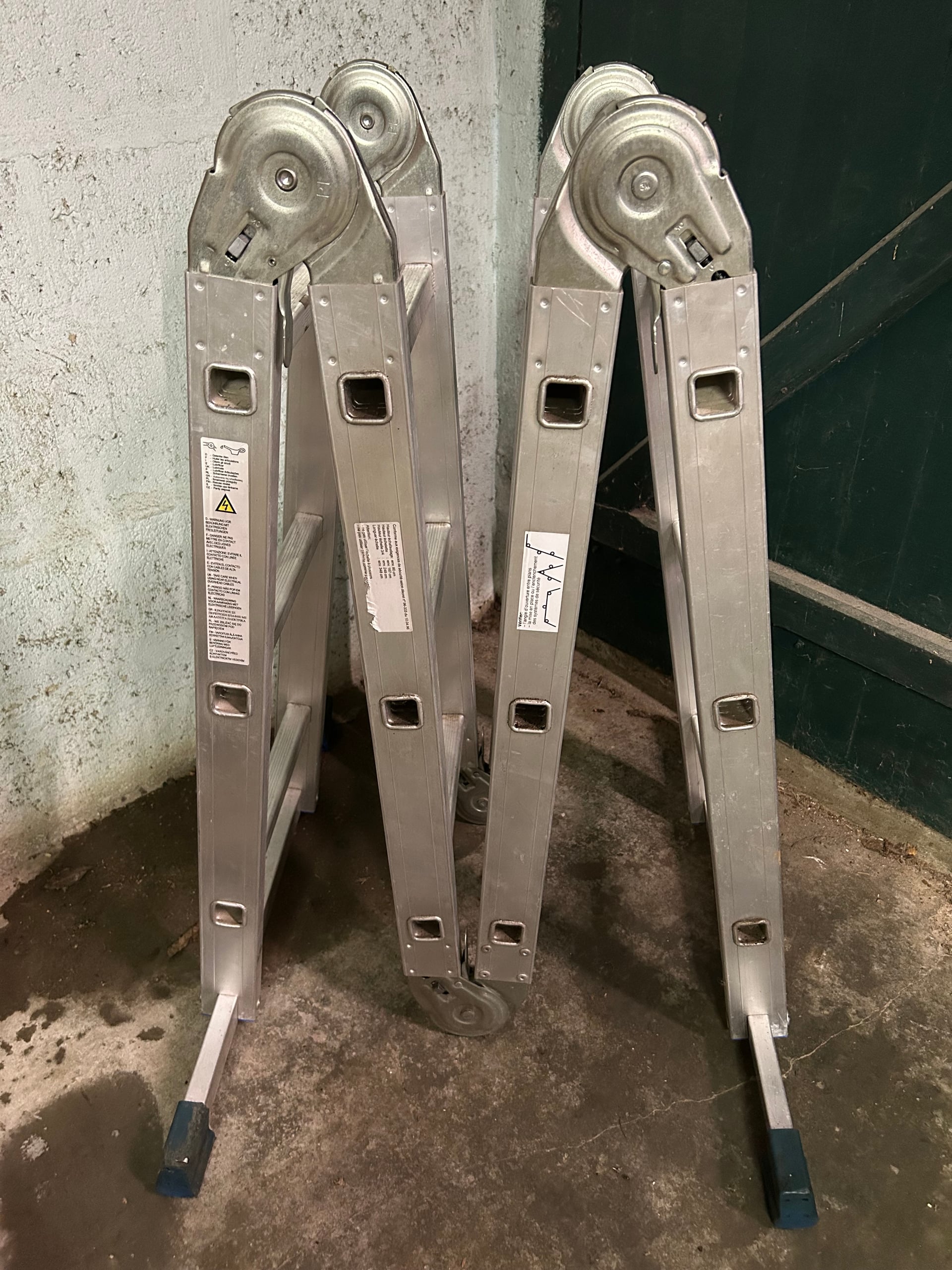 Échelle modulable alu