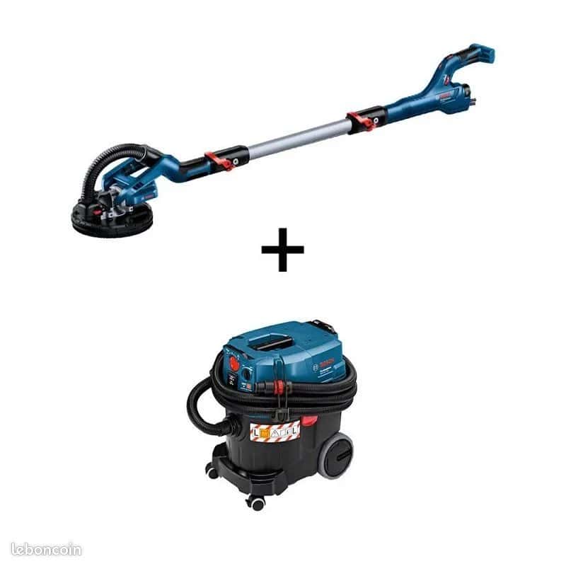 Ponceuse girafe GTR 255 et aspirateur Bosch à louer