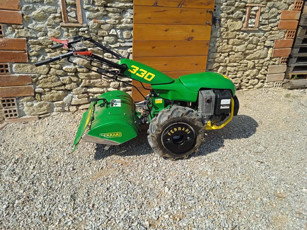 Motoculteur Ferrari pro à louer entre particuliers