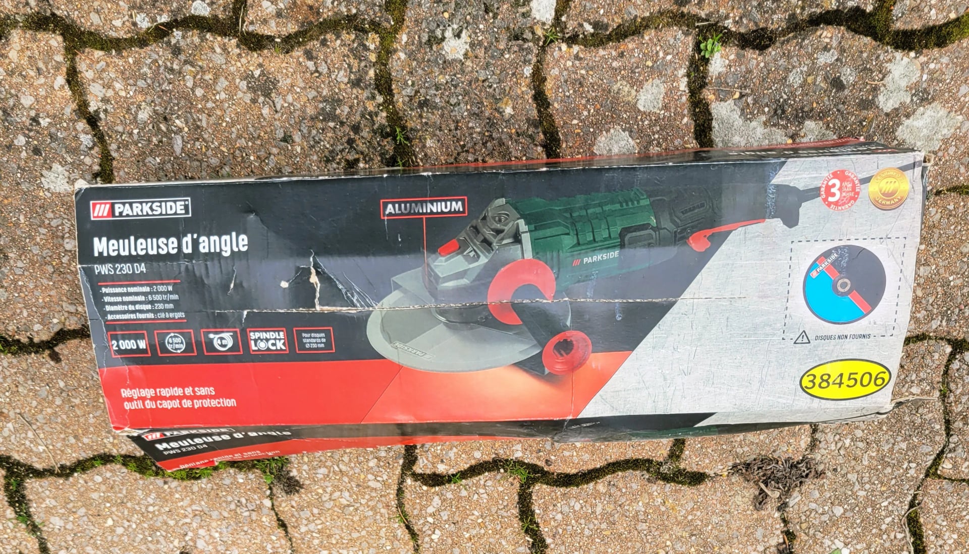 Meuleuse d'angle PARKSIDE