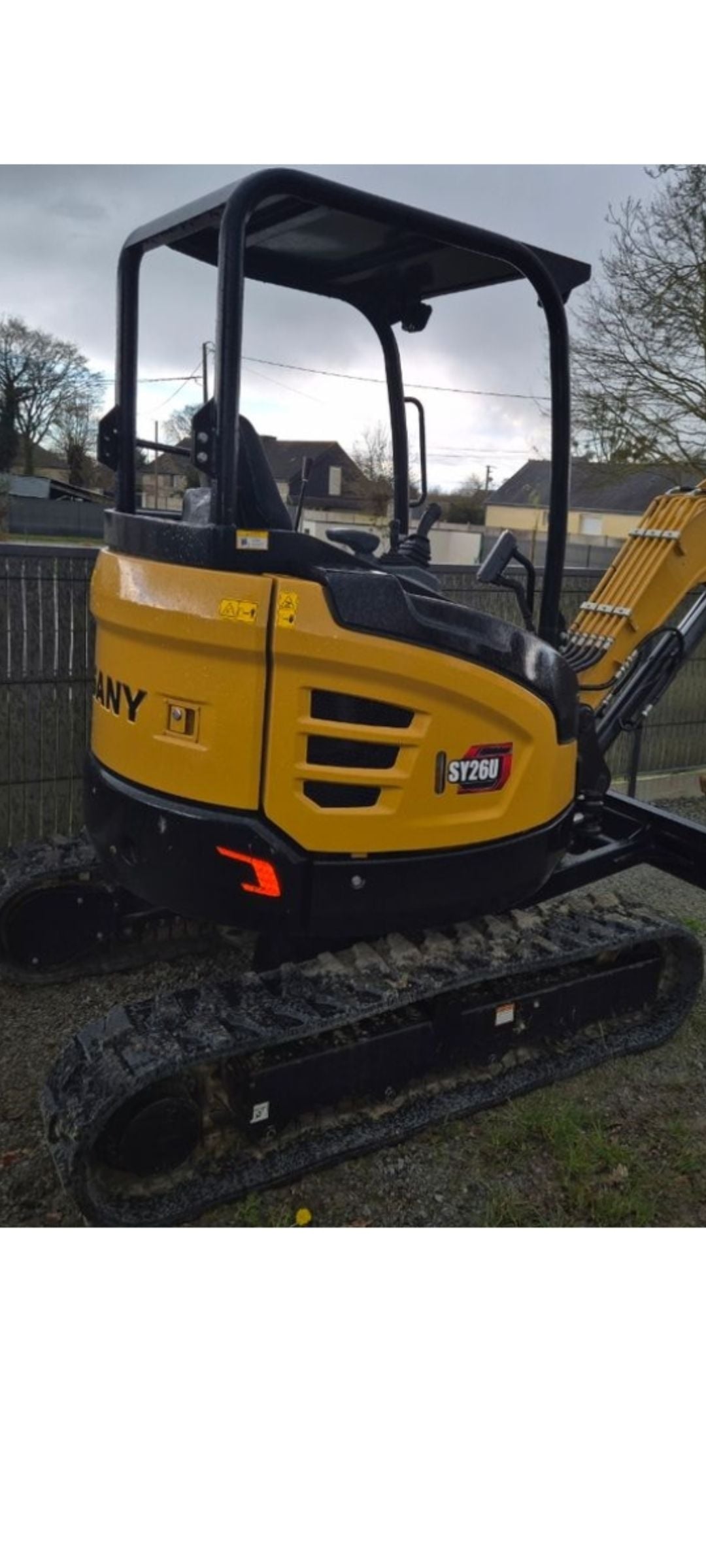 Mini pelle Sany 26u 2025