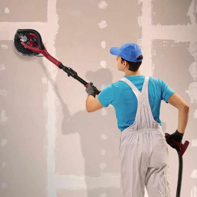 Ponceuse Girafe Arebos Ø 225 mm télescopique avec tête pivotante à louer entre particuliers