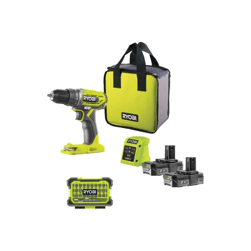 Visseuse Ryobi 18V avec chargeur et 2 batteries