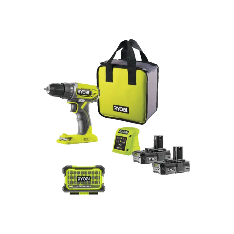 Visseuse Ryobi 18V avec chargeur et 2 batteries
