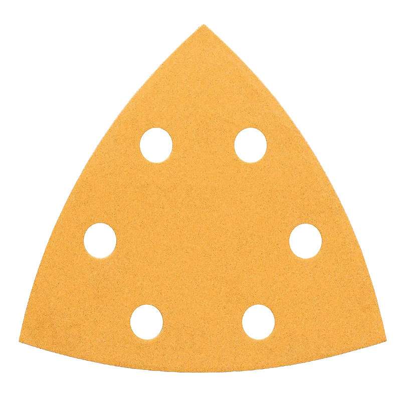 Ponceuse delta (triangulaire) électrique avec abrasifs
