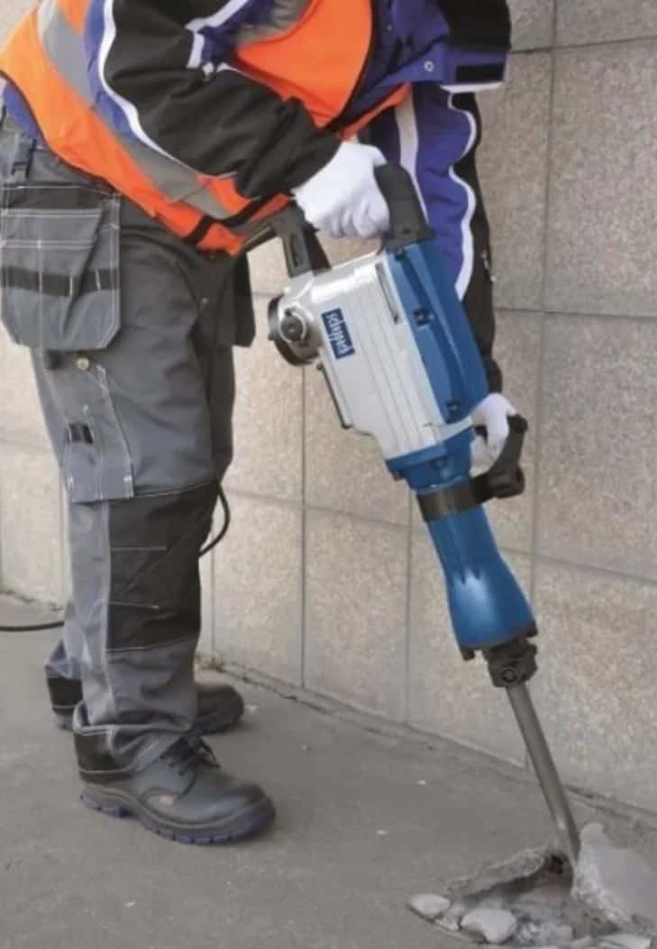 Marteau Piqueur / Brise Béton 1900 W - 60 joules Scheppach