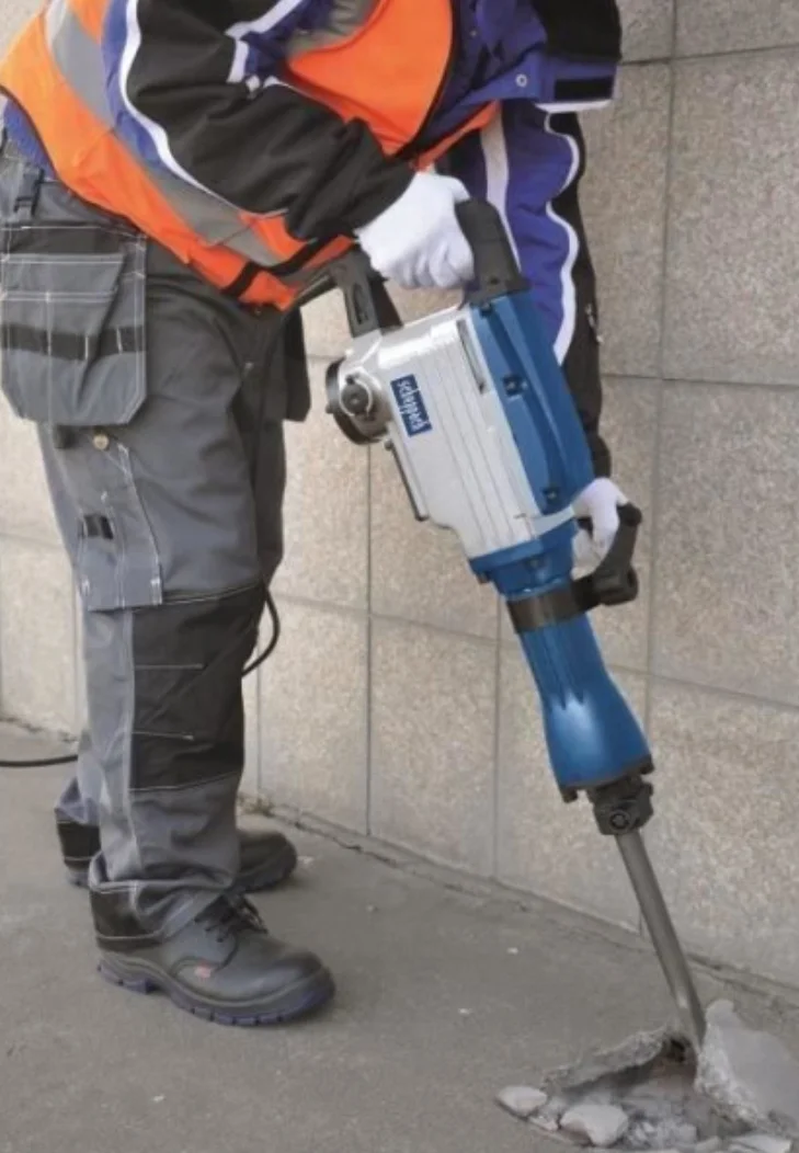 Marteau Piqueur / Brise Béton 1900 W - 60 joules Scheppach