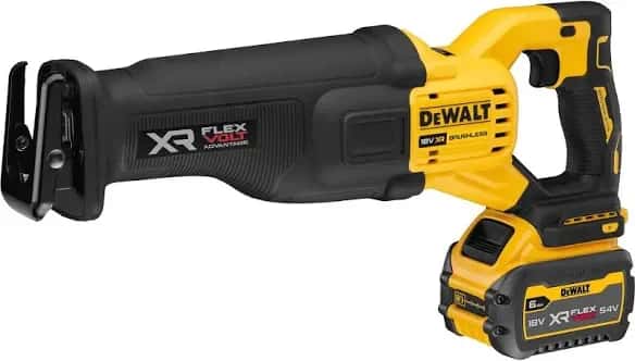 Scie sabre Dewalt avec batterie 18V