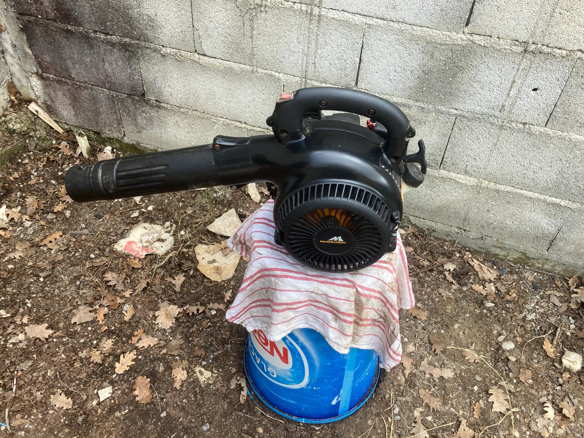 souffleur thermique mc culloch