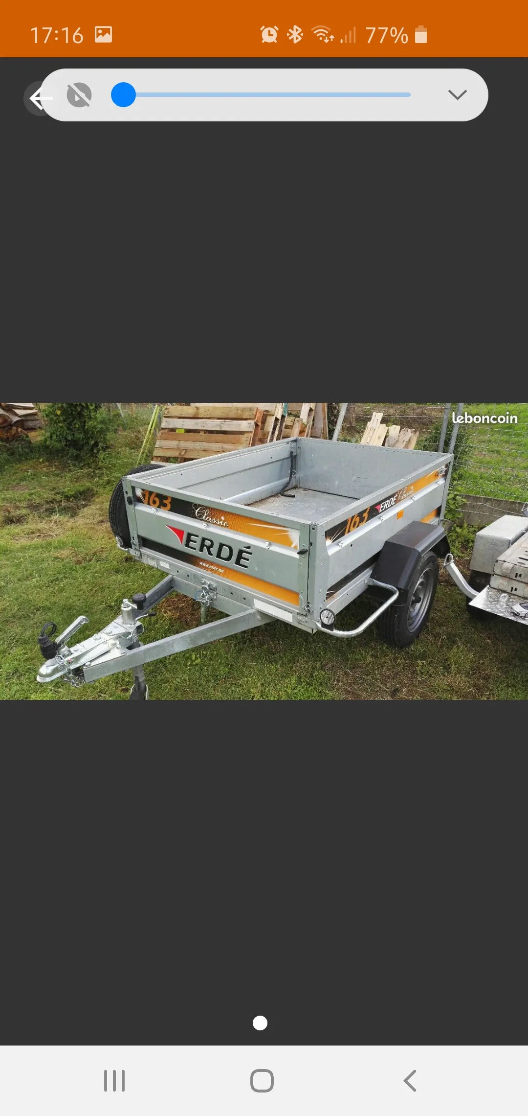 Remorque Caisse <500kg