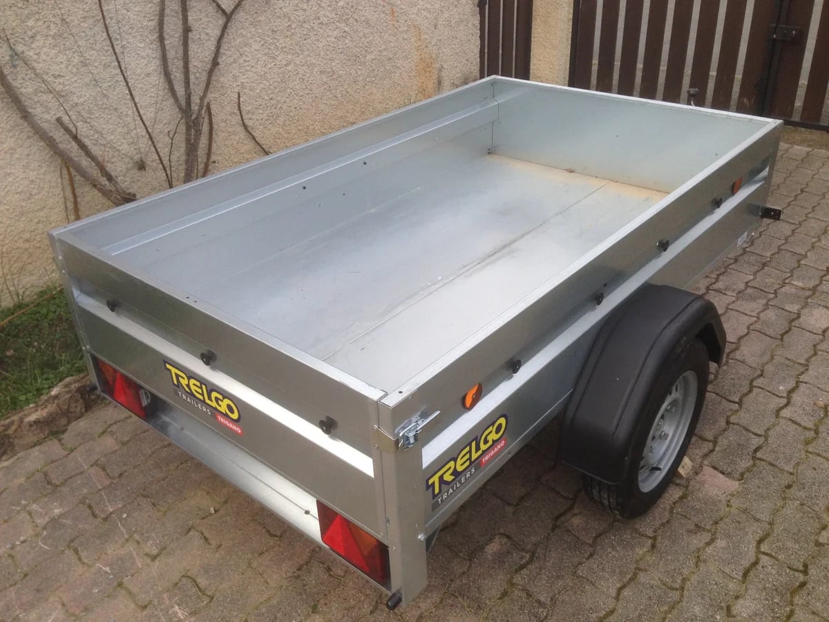 Location remorque basculante charge 354kg