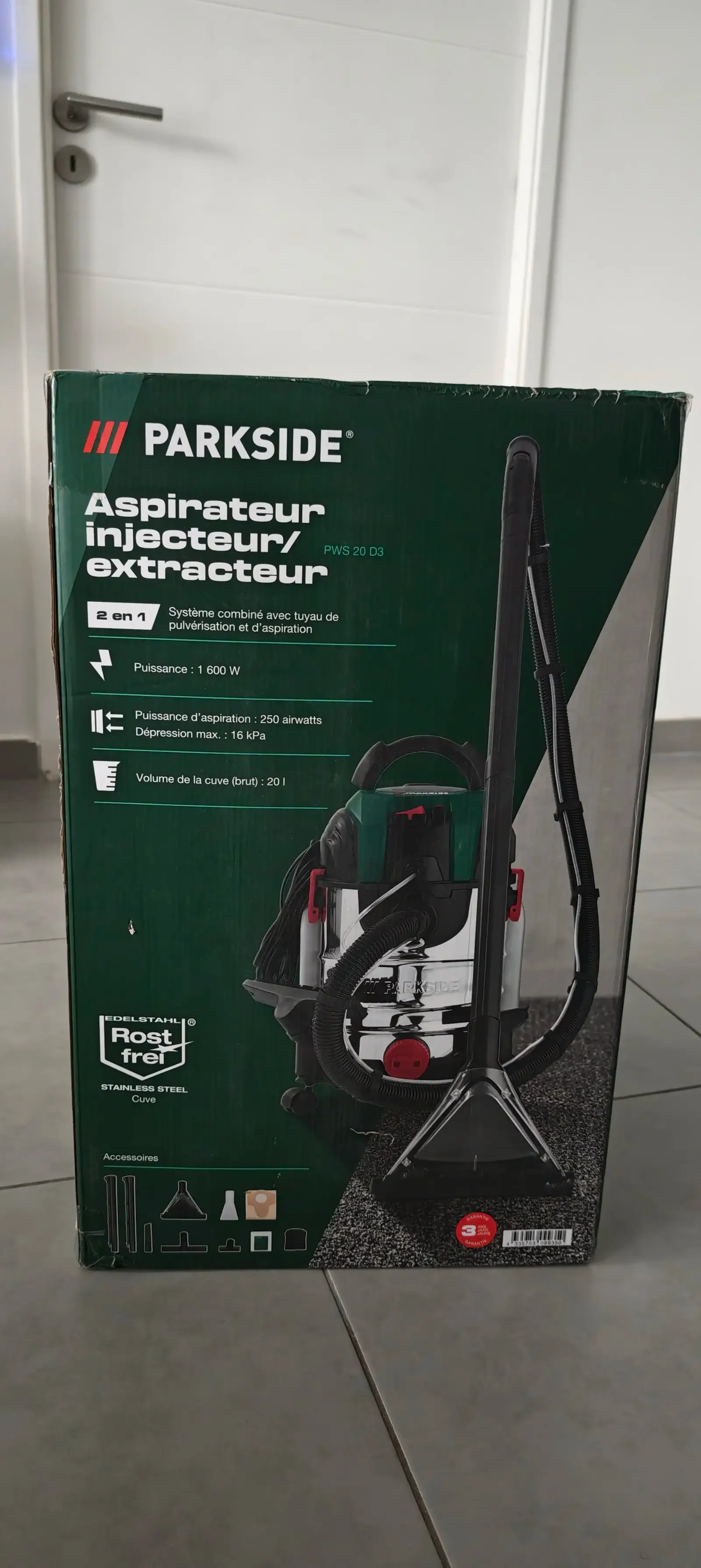 Aspirateur injecteur-extracteur