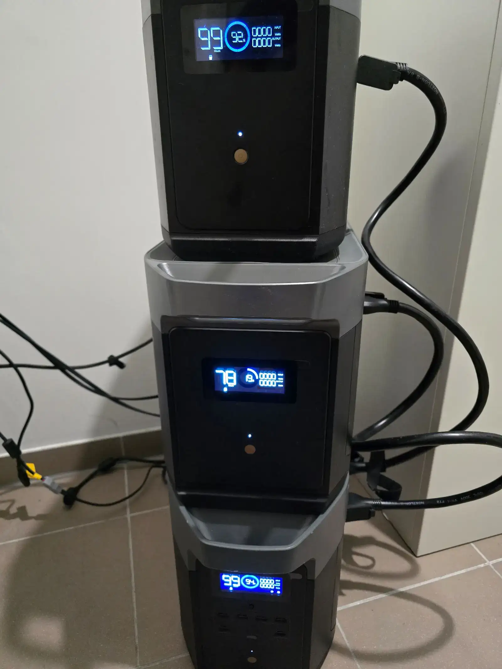 Batterie Ecoflow delta max 2000+batterie supp 5kw