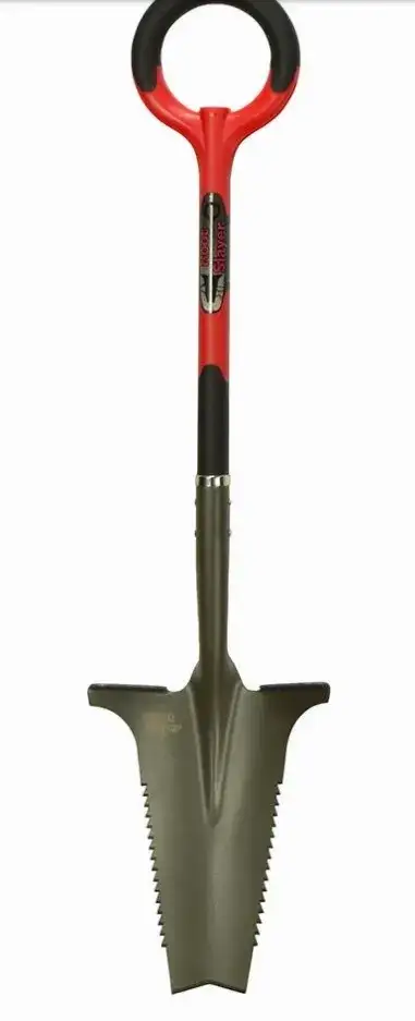 Bêche acier carbone manche composite multifonction Root Slayer
