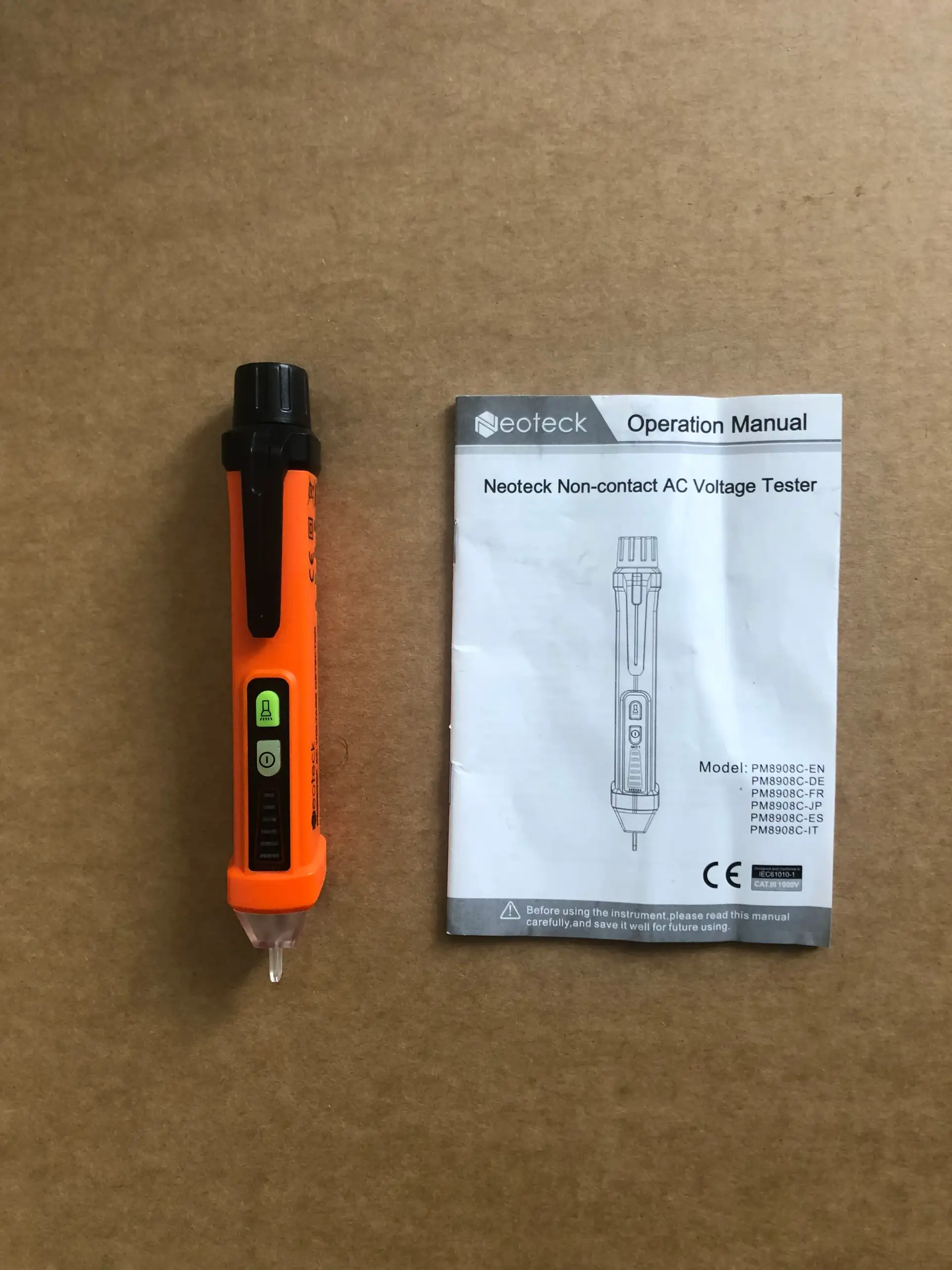 Détecteur de Tension Sans Contact NCV 12-1000V