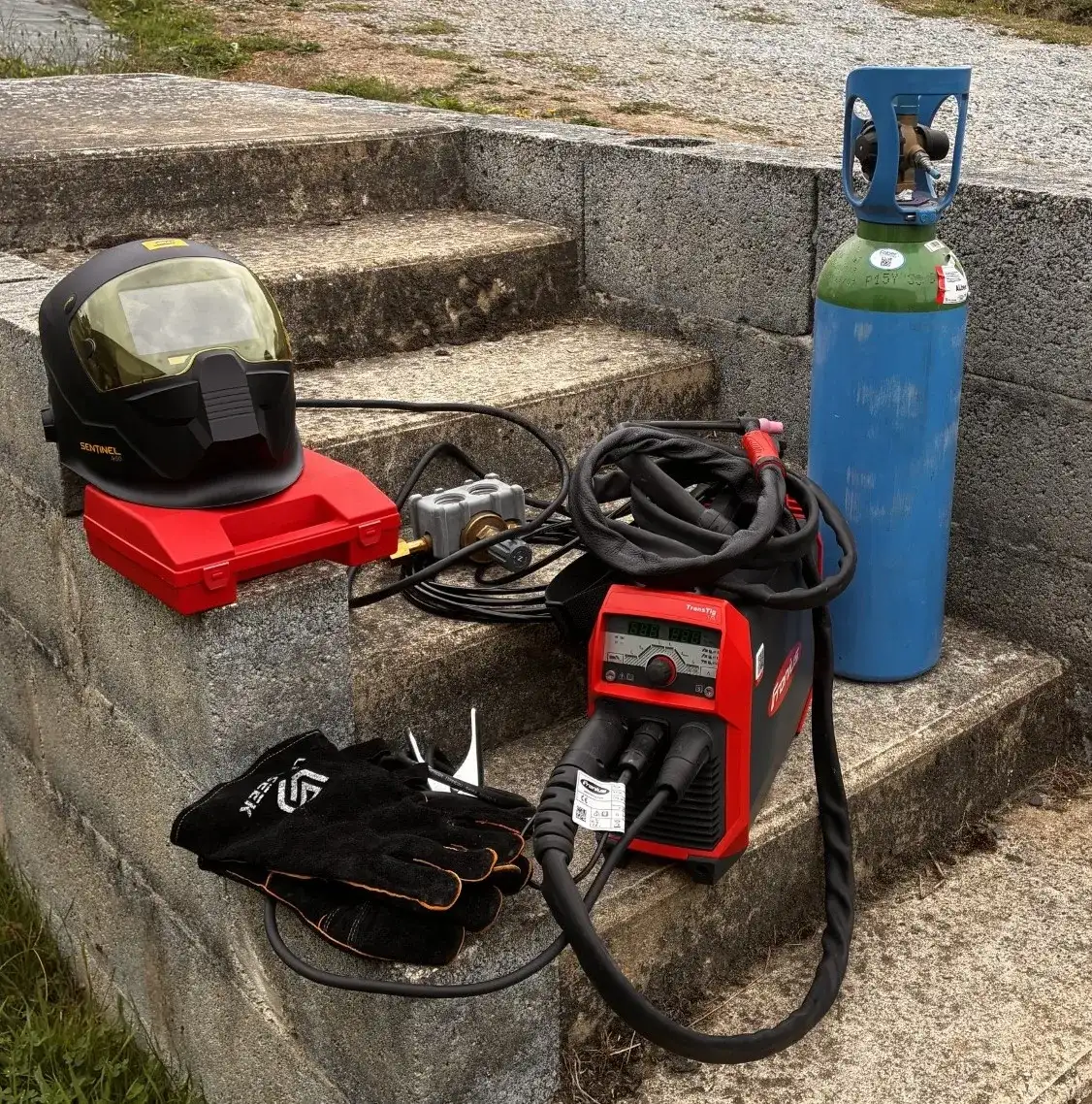 Location poste à souder TIG professionnel FRONIUS TransTig 170 – complet