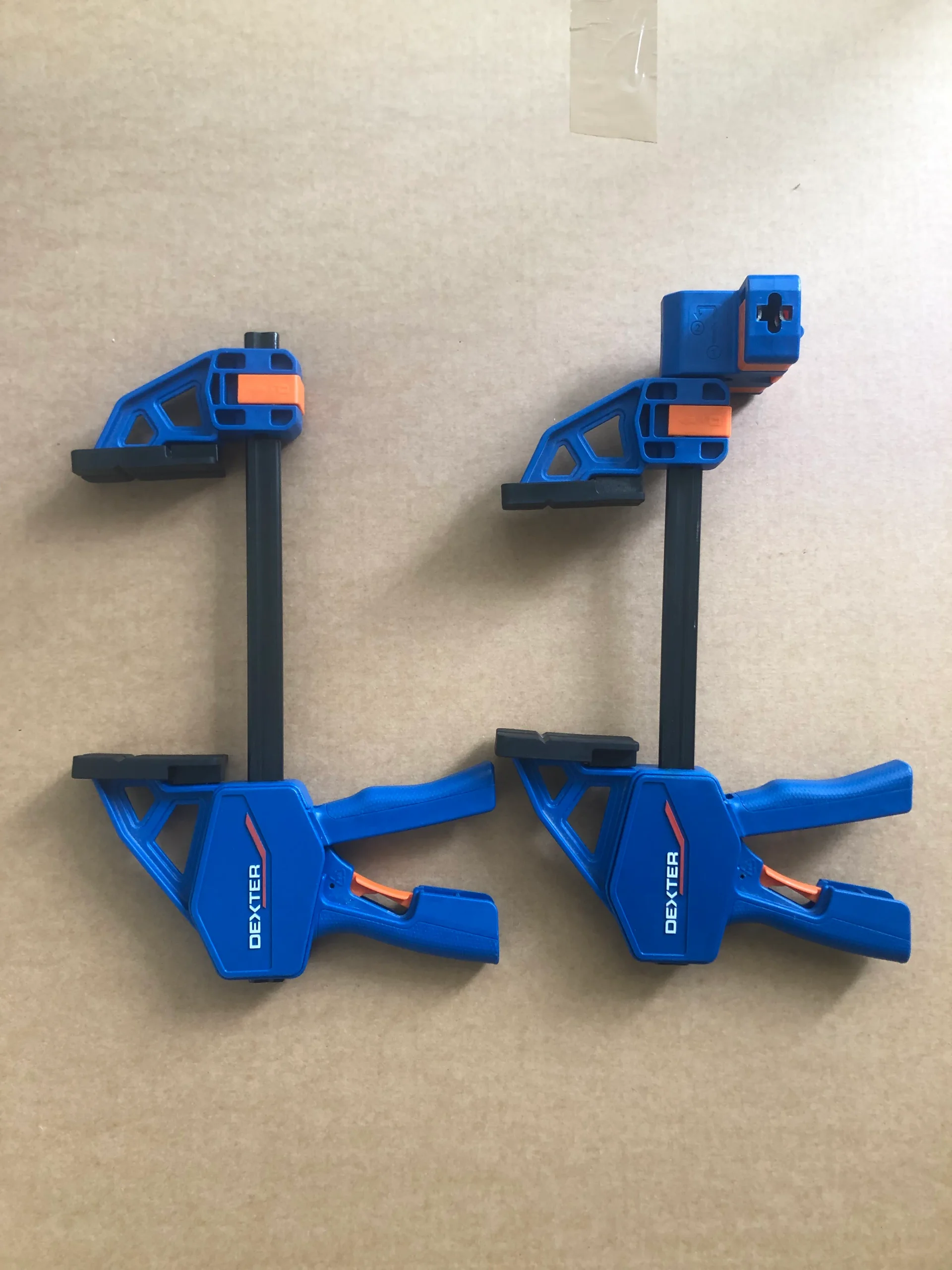 Lot de 2 serre-joints à une main DEXTER, 150 mm