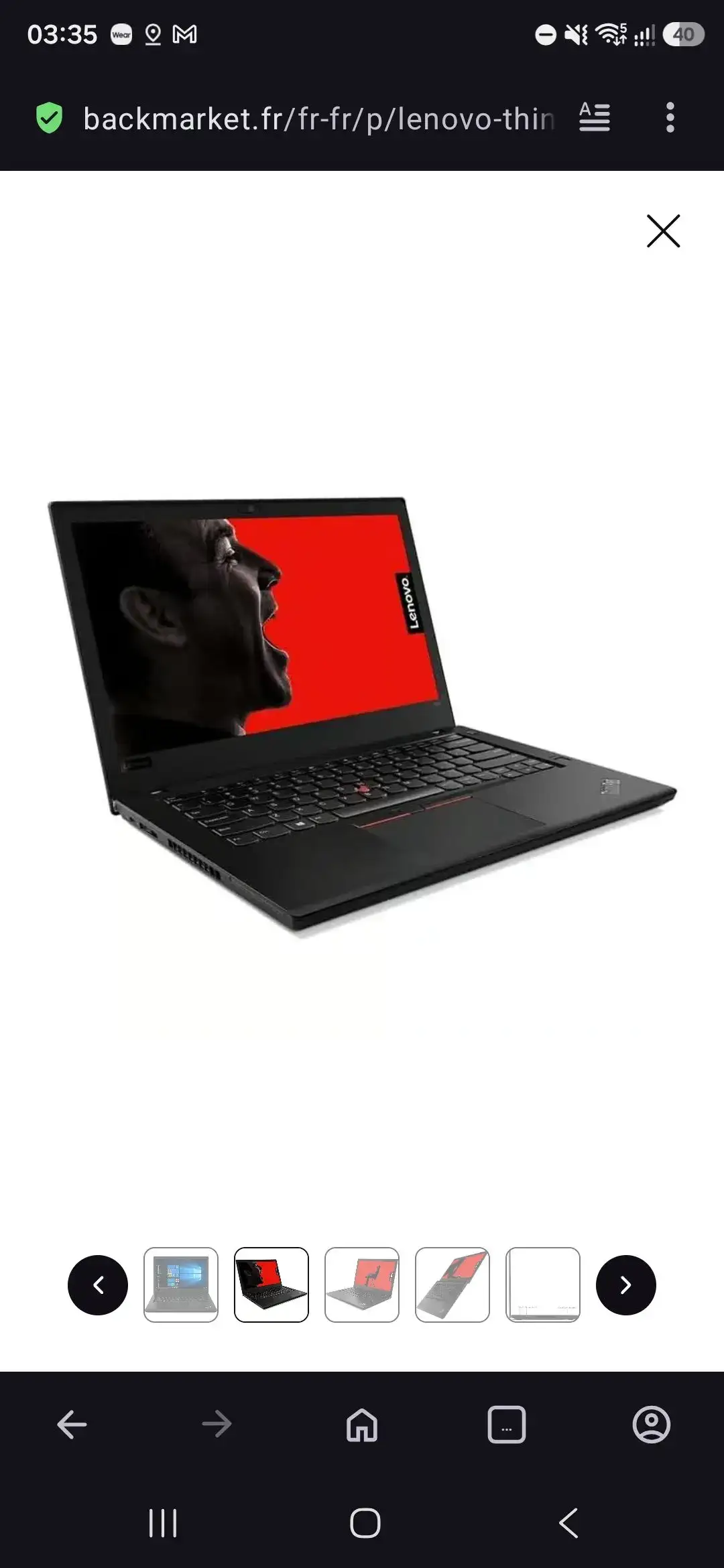 Pc portable Lenovo 14p