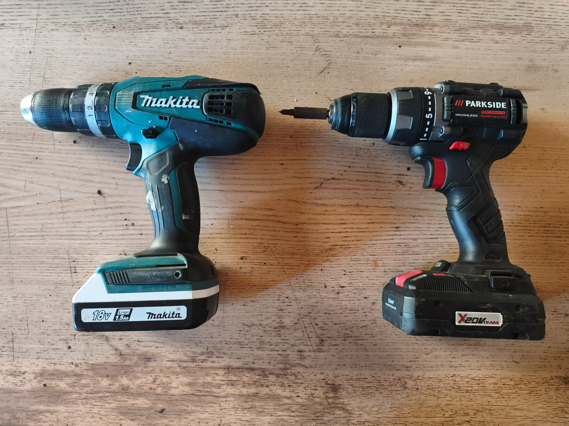 Perceuse-visseuse sans fil – Makita ou Parkside au choix