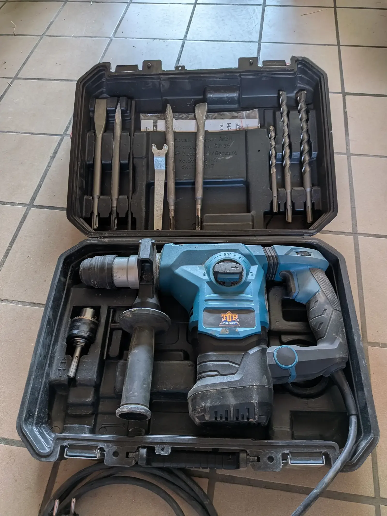 Perforateur Burineur Top craft