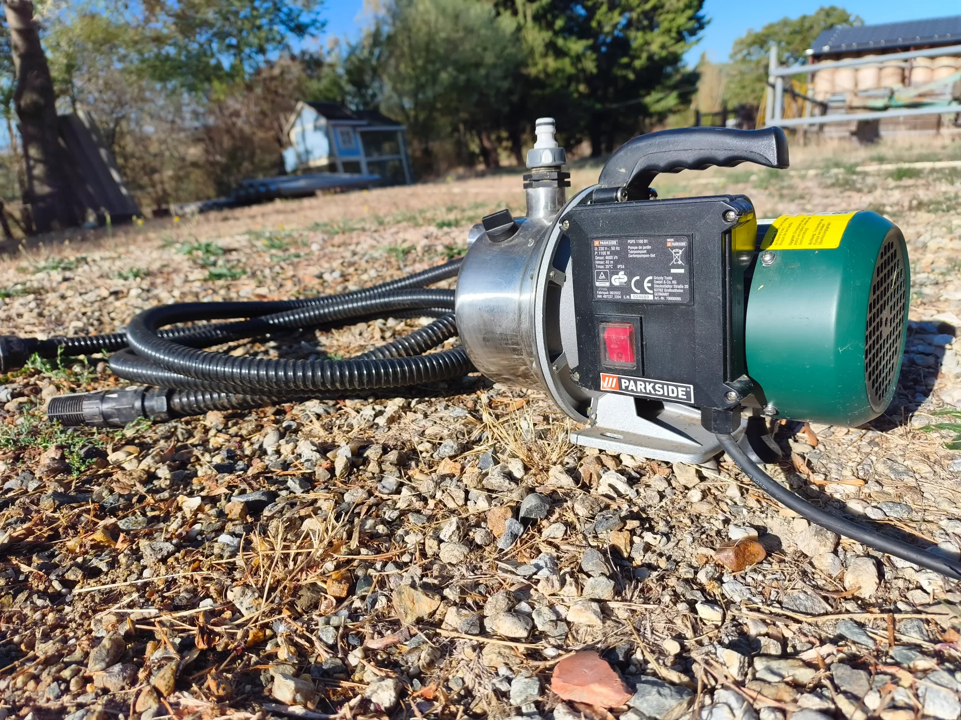 Pompe à eau Parkside – Arrosage et transfert d’eau claire