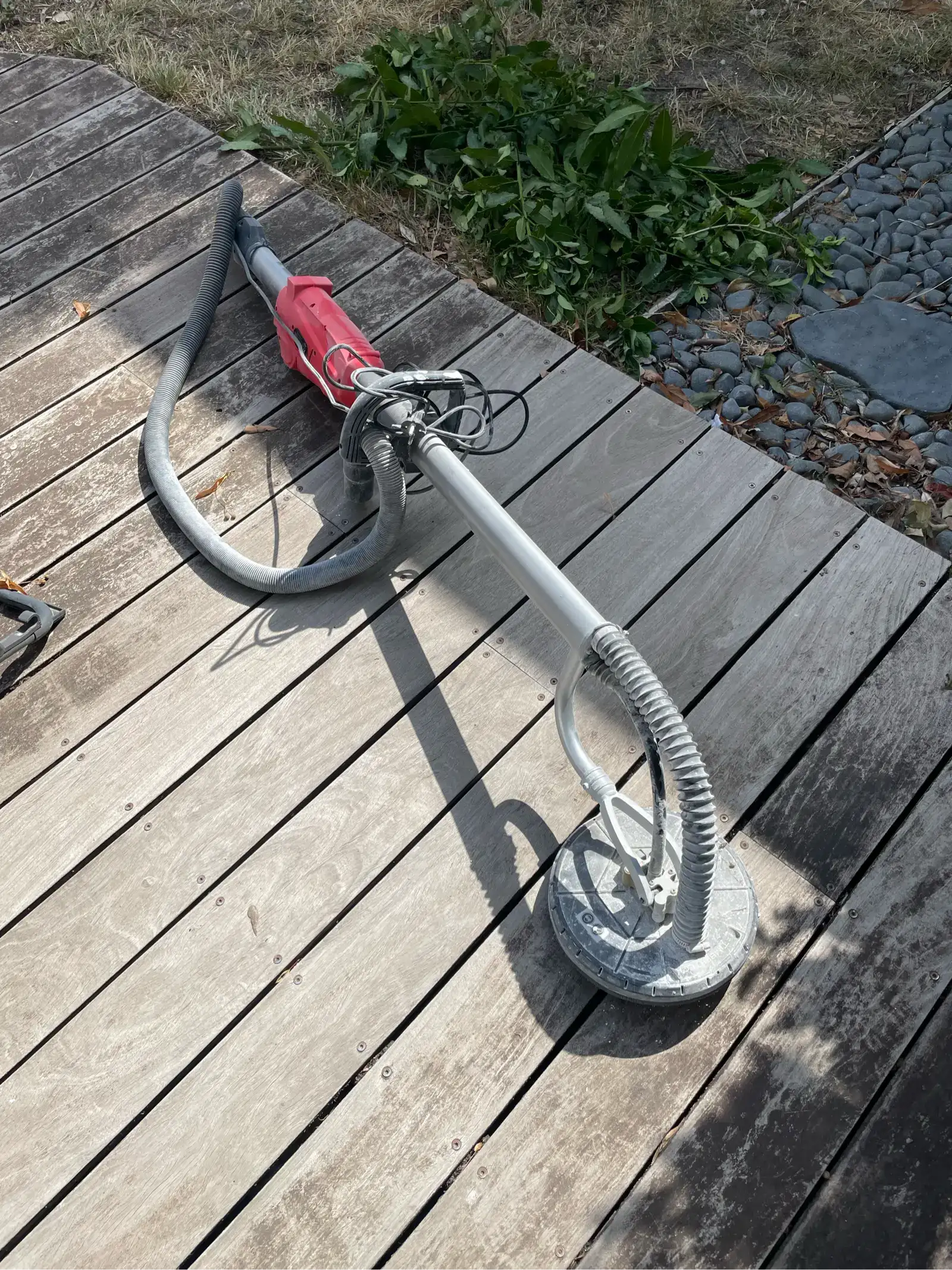 Ponceuse Girafe + Aspirateur - 710 W, pour disques 220 mm.  Ponceuse à bras, Murs et Plafonds