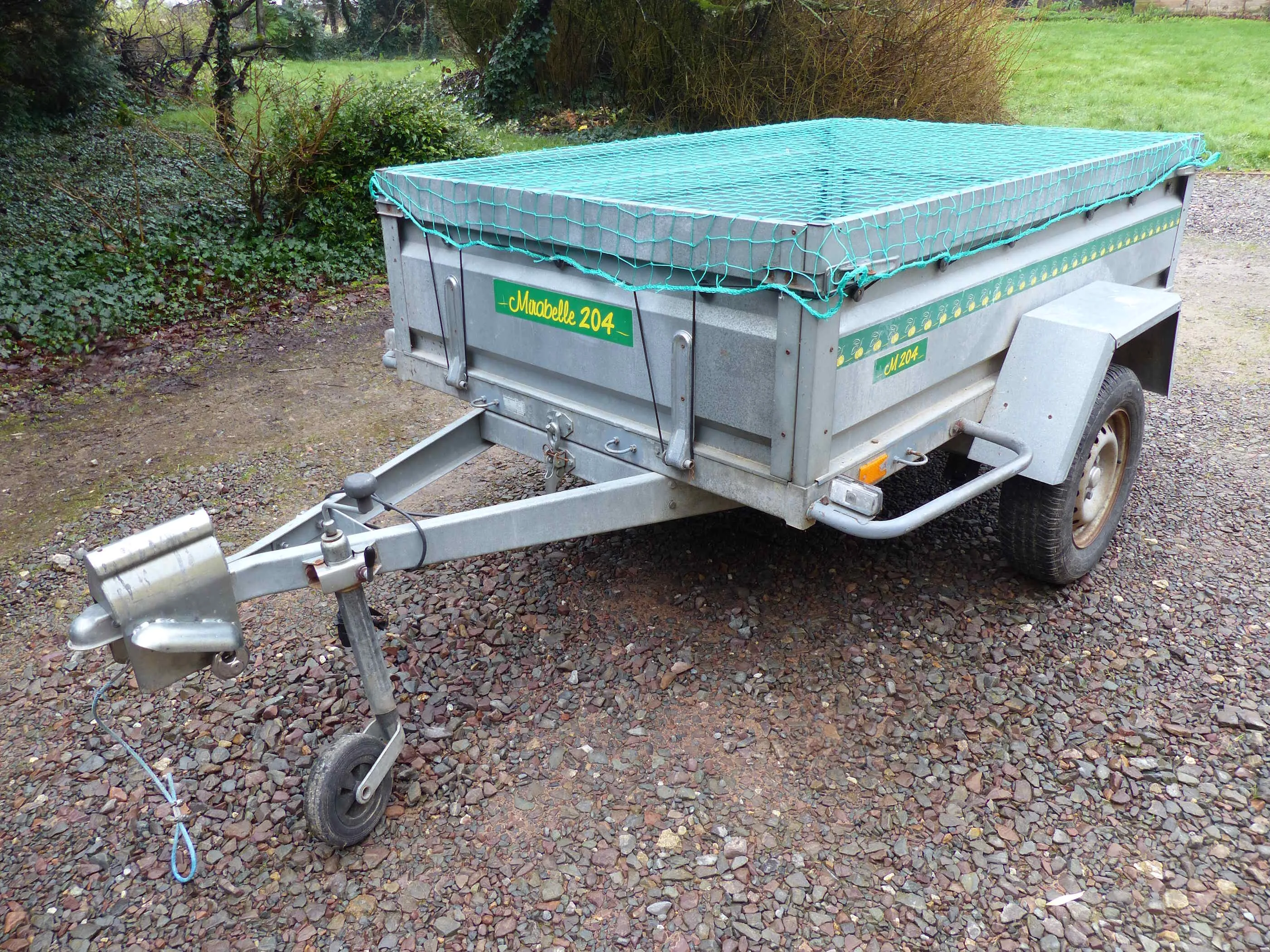 Remorque bagagière, 300kg de charge utile