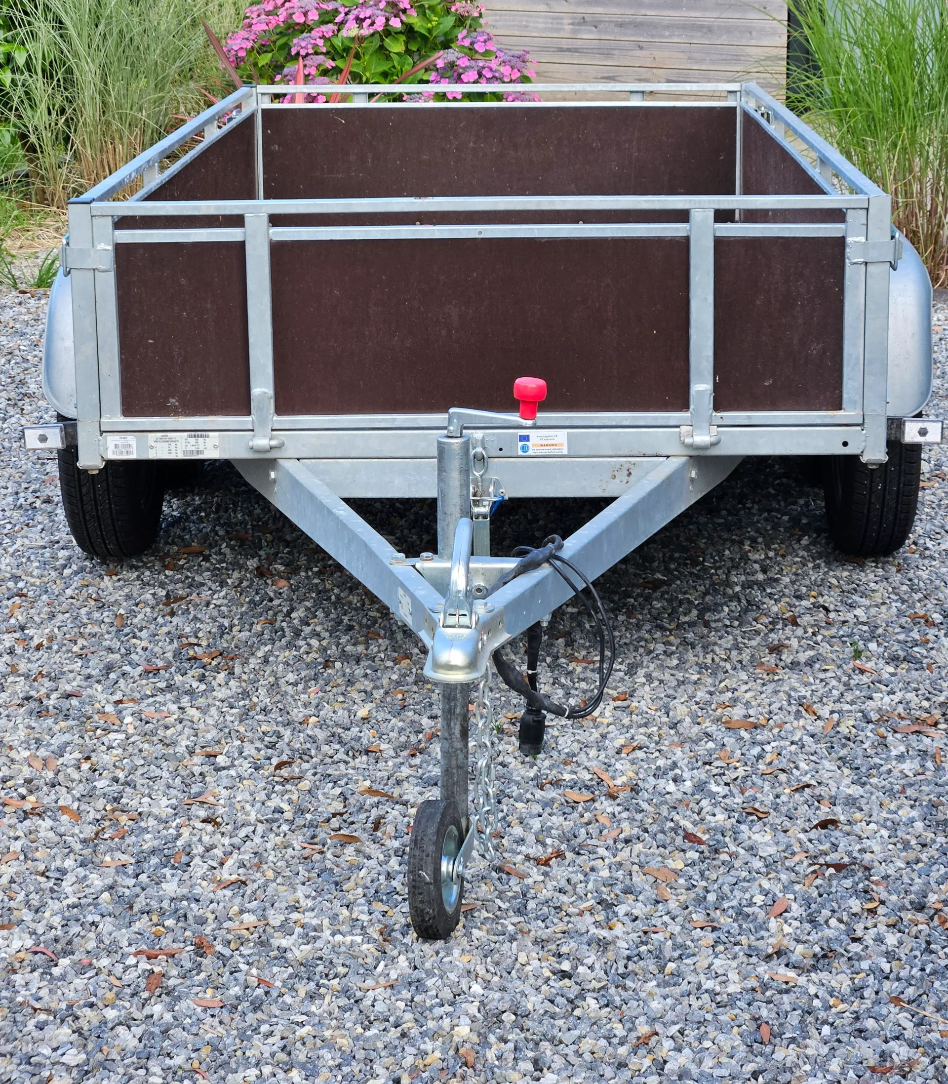 Remorque Double essieu 750Kg
